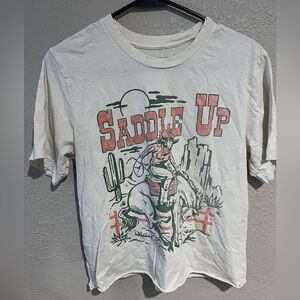 American Highway crop tee